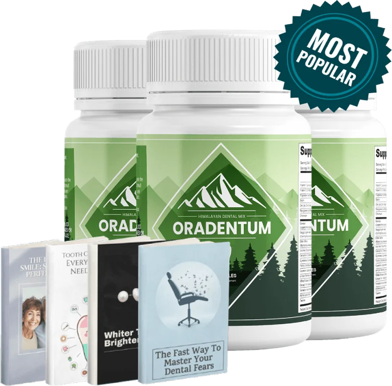 Oradentum 3 Bottles package