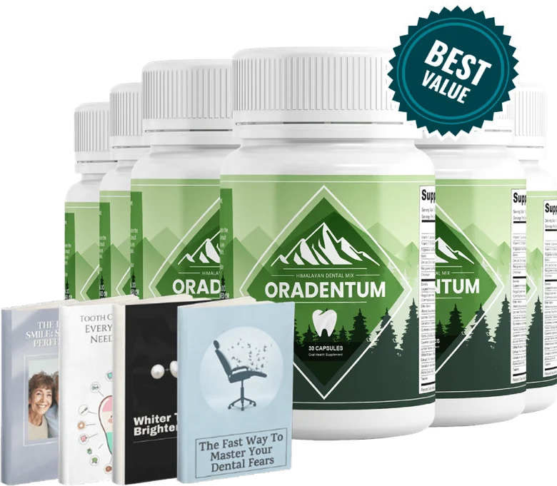 Oradentum 6 Bottles package